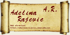 Adelina Rajević vizit kartica